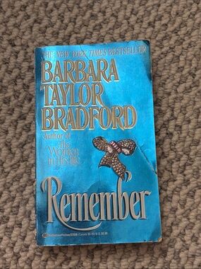 Remember by Barbara Taylor Bradford - Blue Paperback